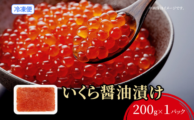 北海道産 いくら醤油漬け200g化粧箱なし いくら イクラ 醤油漬け 小分け 人気 魚介類 海産物 魚卵 北海道 魚貝類 鮭卵 鮭いくら イクラ丼 国産 北海道産 新鮮