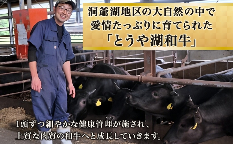 北海道 とうや湖和牛 三角バラ 焼き肉用 300g 黒毛和種 黒毛和牛 霜降り カルビ 和牛 国産牛 A4ランク 幻の和牛 ブランド牛 牛肉 肉 牛 甘い 焼肉 BBQ とうや湖農業協同組合 送料無料