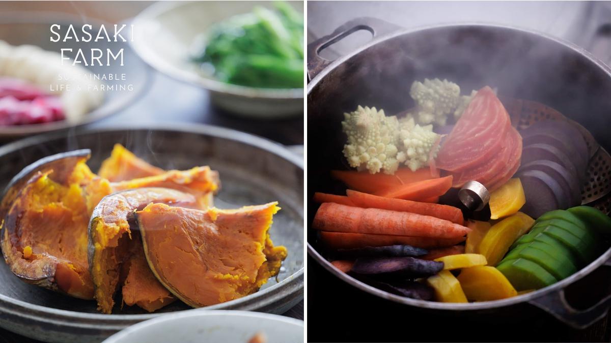 [5回お届け 5月・7月・9月・11月・3月 定期便]〈自然栽培〉佐々木ファーム 旬の野菜詰め合わせ ～循環セット～ 厳選野菜7-10品目程度 先行予約 直送 北海道 洞爺湖町