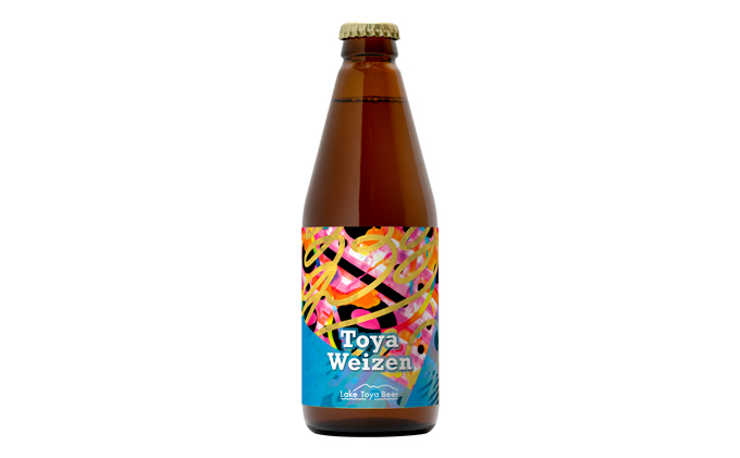 Lake Toya Beer クラフトビール Toya Weizen　4本セット(紙コースター2枚付)