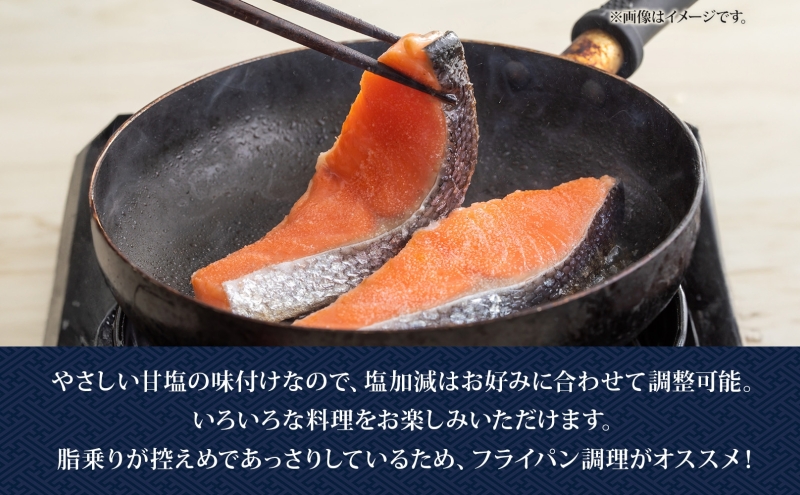 【数量限定・特別寄附額】北海道産 新巻鮭 低温熟成 切身 約1.95～2.1kg計3袋(1袋約650～700g/5～7切入)  北海道 秋鮭 小分け 鮭 さけ しゃけ シャケ 中塩 海鮮 冷凍 お弁当 真空パック おかず 魚貝類 サーモン サケ 