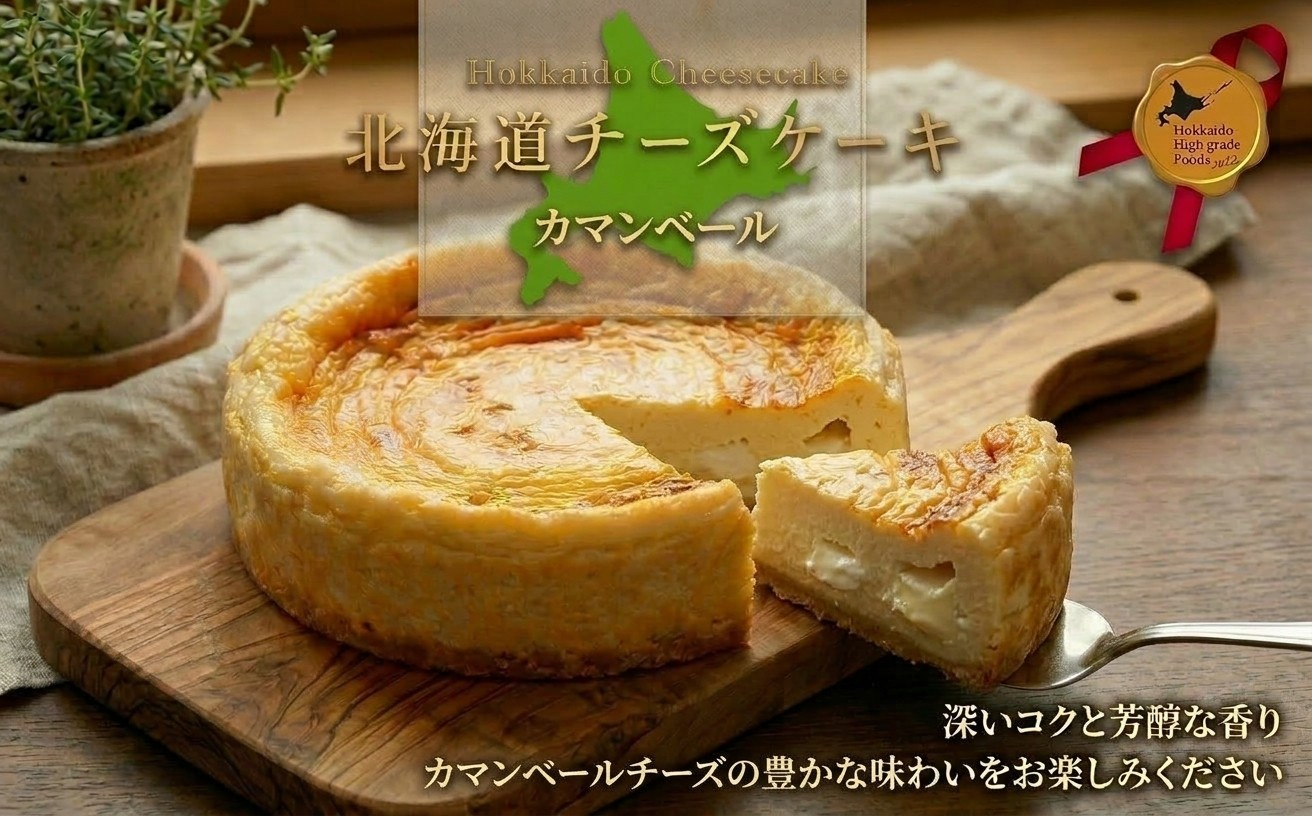 夢民舎　北海道カマンベールチーズケーキ【配送不可地域：離島】【1658645】