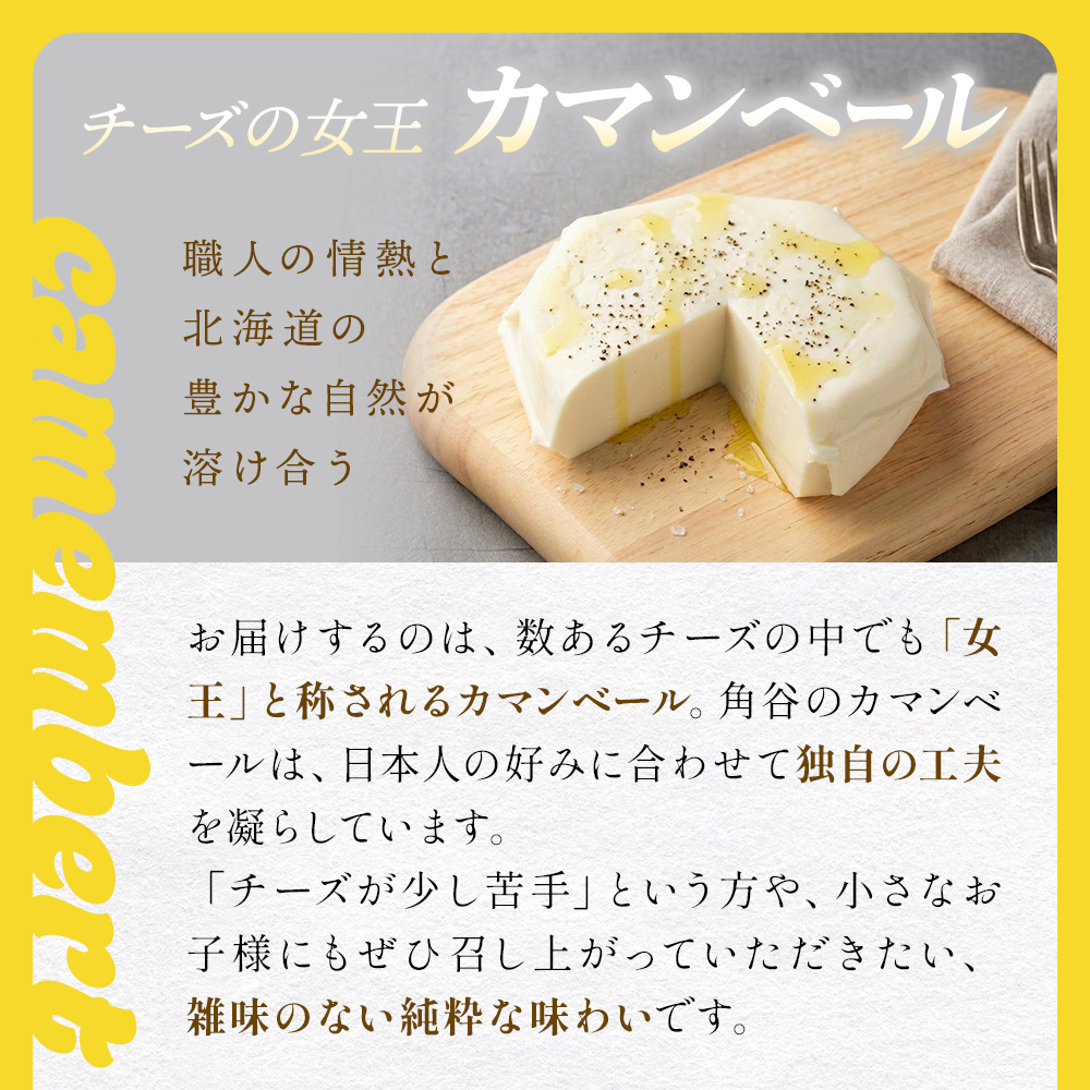 【12月配送】 カマンベールチーズ 1個 缶タイプ チーズ工房角谷 KAKUYA カマンベール 配送月指定