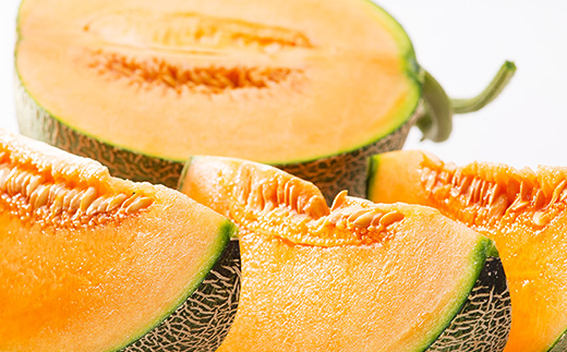 【数量限定】おいわけメロン 糖度16度以上　2.0kg以上×4玉入【1000243】