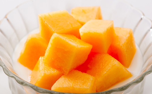 【数量限定】おいわけメロン 糖度16度以上　2.0kg以上×4玉入【1000243】