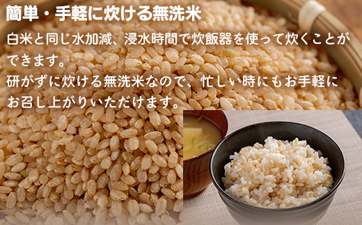 北海道米ゆめぴりか10kgと2種類の発芽玄米の食べ比べセット MKWAH010