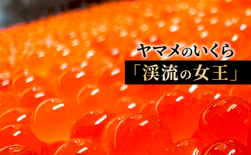 訳アリ イクラ ヤマメ 300g 味つけなし いくら 魚卵 希少価値のあるイクラ 冷凍 渓流の女王 濃厚 真空パック 国産 北海道 日高町