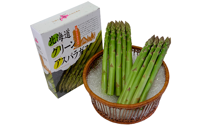 2L【秀品】800gグリーンアスパラ＜北海道日高門別産＞ アスパラガス アスパラ 春野菜 春 朝採り 朝採れ 新鮮 農協 JA 直送 野菜