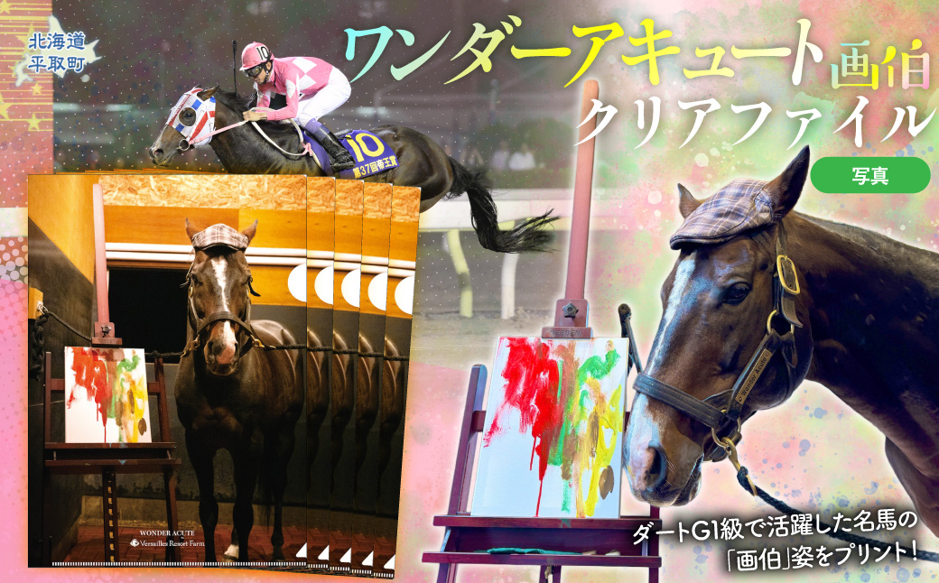 【ワンダーアキュート画伯】クリアファイル5枚入り BRTV209