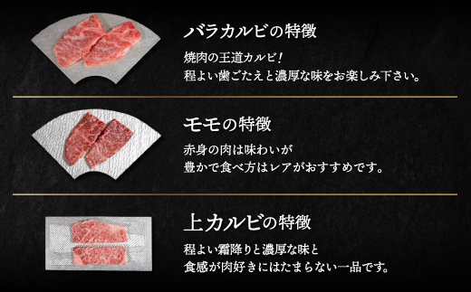 【A4/A5ランク黒毛和牛】びらとり和牛焼肉バラエティーセット450ｇ BRTB022