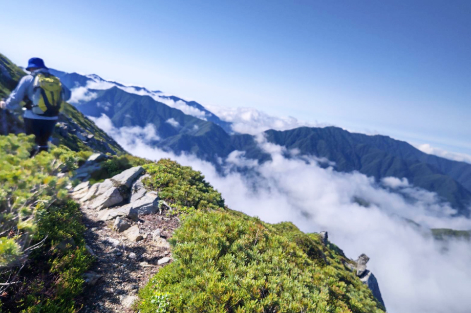 日本百名山幌尻岳の登山ルートの整備に関する事業
