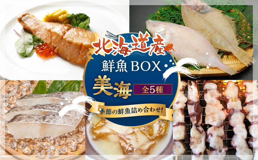 カネオ成栄丸のおまかせお魚BOX 美海(5種）