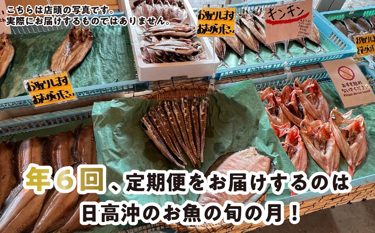 ＜定期便6回＞北海道産 旬のお魚 4～5種 お楽しみ定期便