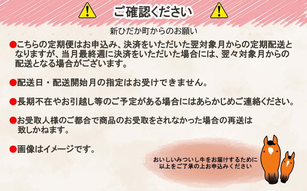 ＜定期便４回＞ 北海道産 黒毛和牛 みついし牛 ヒレ ＆ サーロイン 定期便