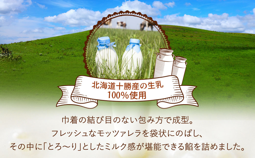 【3回定期便】 花畑牧場 ブラータ〜生モッツァレラ〜 約70g×12個入 【D49】 モッツァレラチーズ  北海道産