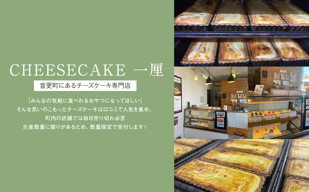 「CHEESECAKE一厘」チーズケーキ3個セット（プレーン・ブルーベリー・オレンジ）【C36】