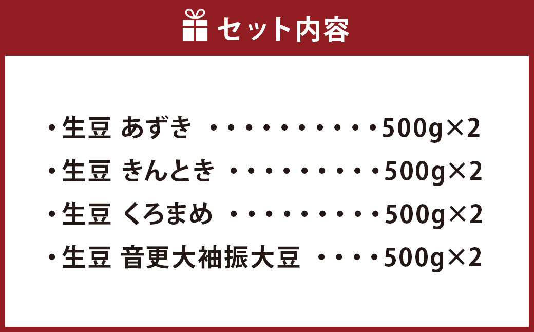 令和6年産 おとふけ生豆セット「JAおとふけ」【A17】