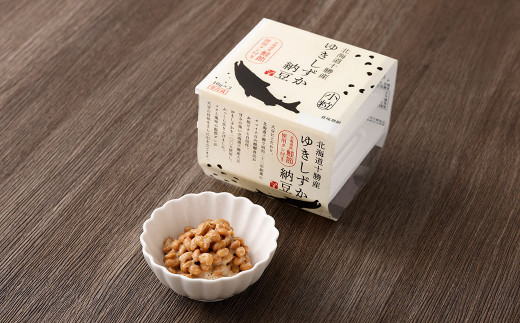 【4ヶ月定期便】ゆきしずか納豆 3段×12個セット【D30】 合計144食分 なっとう 大豆 朝食