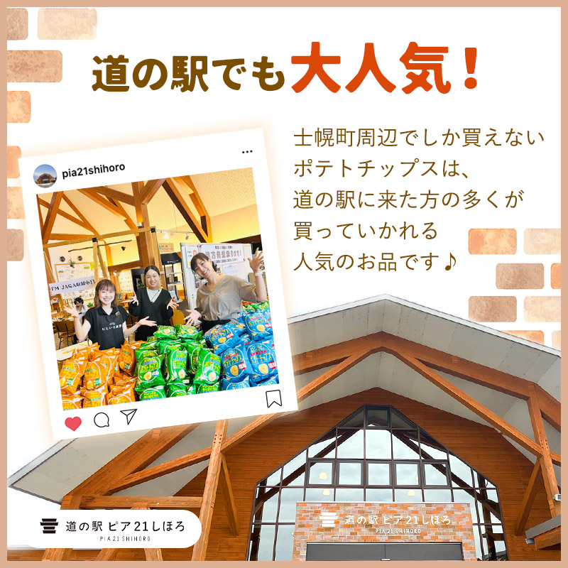 【※先行予約※26年9月から順次発送】ポテトチップス３箱セット北海道 ポテトチップス 菓子 おやつ 塩 のり塩 コンソメ 大容量  お菓子 ポテト スナック ポテチ のりしお うす塩 じゃがいも お取り寄せ 詰め合わせ 送料無料 十勝 士幌町 17000円 【N01】