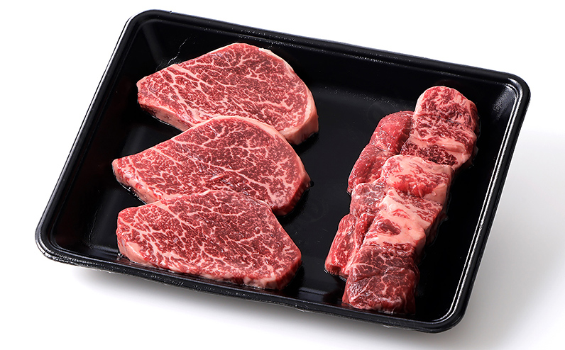 十勝ハーブ牛 ヒレ ステーキ 計500g 北海道産 牛肉 赤身 国産 フィレ 旨味を逃さないスキンパック包装 キャンプ アウトドア バーベキュー BBQ