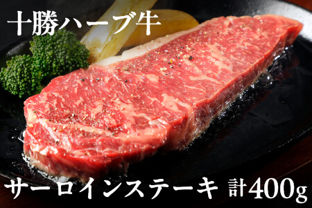 北海道 牛肉 ステーキ｜十勝ハーブ牛 サーロインステーキ＜計400g＞ ◆2025年05月配送