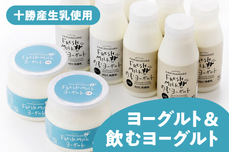 北海道 乳製品｜かみしほろフレッシュヨーグルトセット＜計10品＞