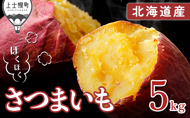 北海道産 さつまいも 5kg 北海道 上士幌町 須田農場 野菜 産地直送
