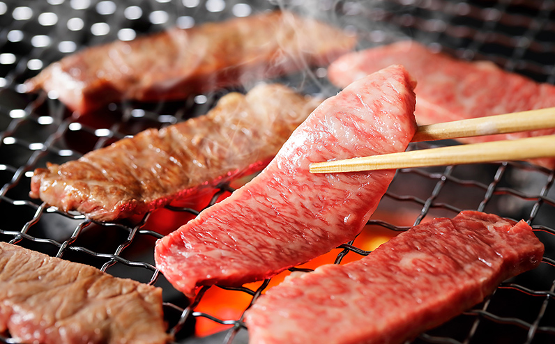 十勝ハーブ牛 カルビ焼肉 500g 北海道産 牛肉 赤身