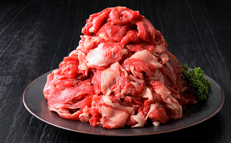 ニークファクトリーの牛・豚・ハンバーグ2種のファミリーセット 約2.4kg 北海道産 牛肉 豚肉 冷凍ハンバーグ