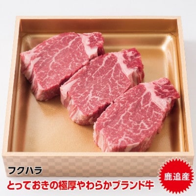 十勝鹿追産牛肉「とかち晴れ」ヒレステーキ 400g【1550】【配送不可地域：離島】【1445709】