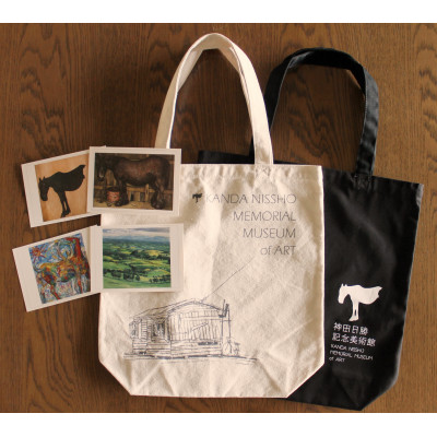 神田日勝記念美術館オリジナルグッズ　トートバッグセット【5101】【1449759】