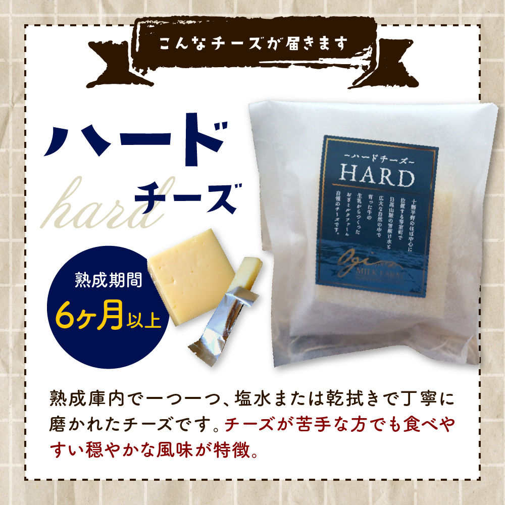 8月発送 北海道十勝芽室町 牧場チーズ２種類セット me020-005c-8