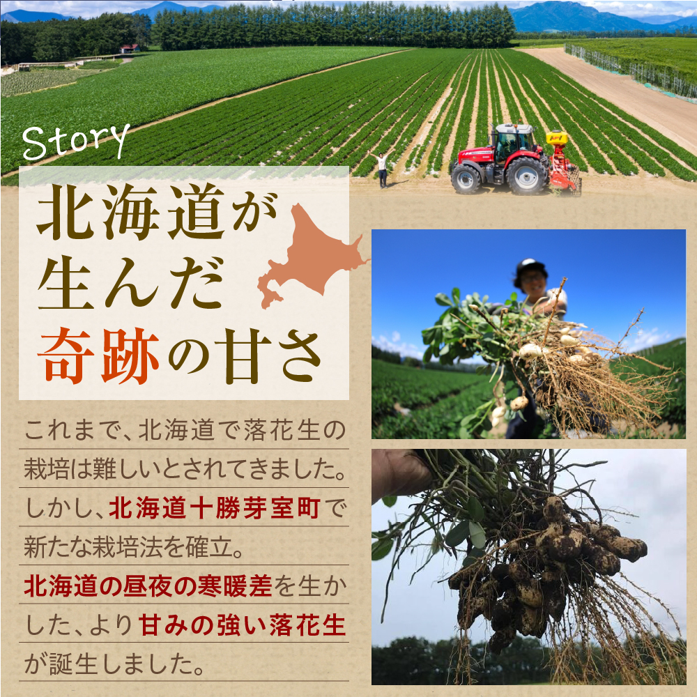 【先行予約】北海道十勝芽室町 生落花生（洗い）1kg me010-017c