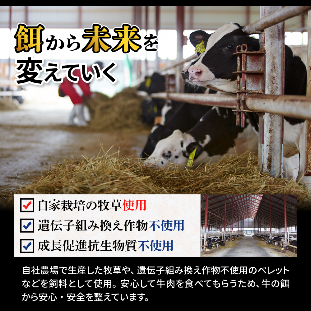 北海道十勝芽室町　未来とかち牛肩ローススライス　500g　me073-004c