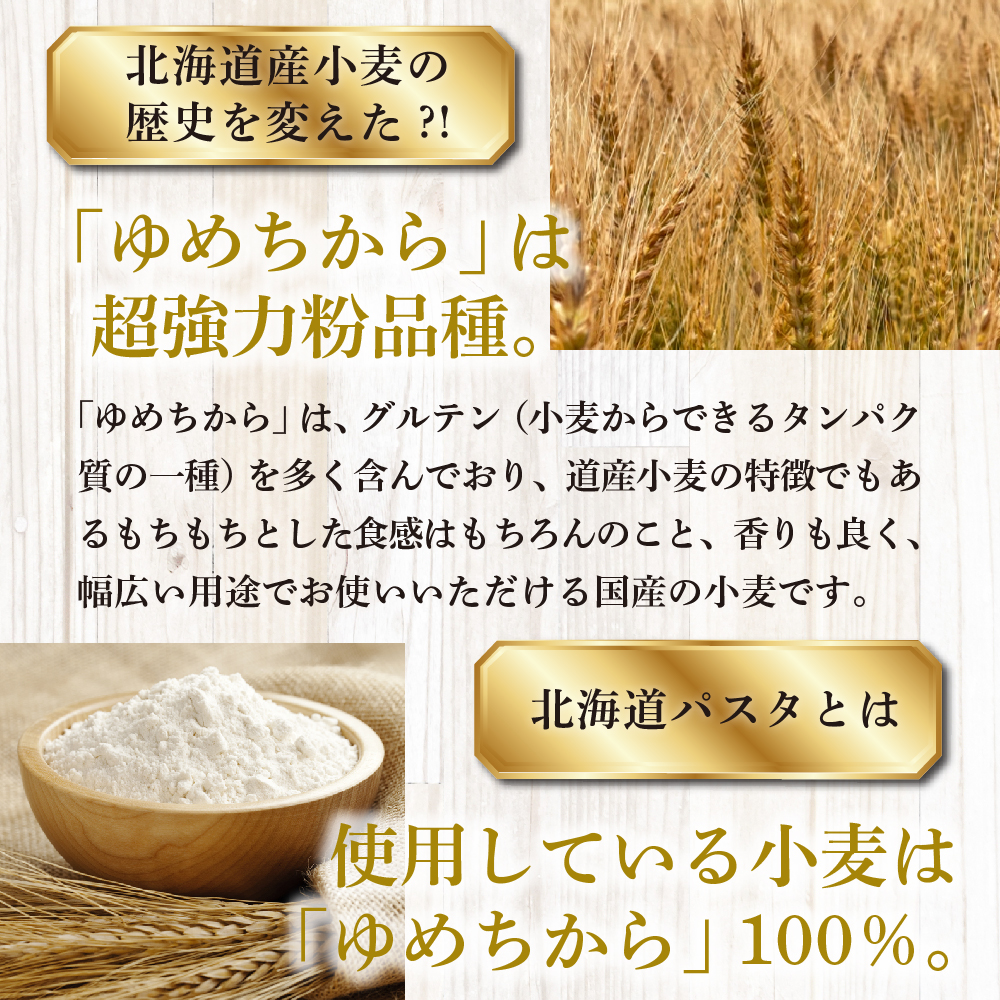 北海道産 パスタ 国産小麦 スパゲッティ 北海道パスタ　270g×8袋セット me038-001