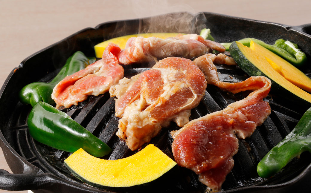 一度食べたらやみつきに！村のお肉屋さんのジンギスカン[Q1-7B]