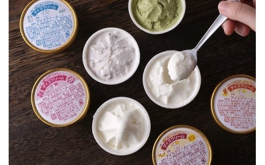 十勝産生乳の旨み！ジェラートアイスクリーム　7種14個セット[C1-9C]
