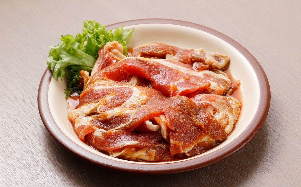 一度食べたらやみつきに！村のお肉屋さんのジンギスカン[Q1-7B]