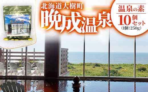 晩成温泉　温泉の素　250g×10個セット【1448939】