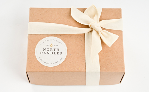 【100%植物由来】缶キャンドル3種ギフトセット(フレッシュ)【1549478】