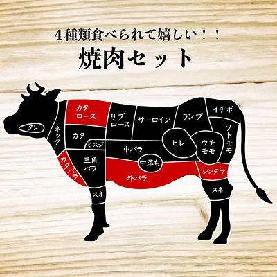 十勝姫焼肉セット(肩ロース焼肉200g・味付けブリスケ200g・カルビ300g・シンタマ300g)【配送不可地域：離島】【1439979】