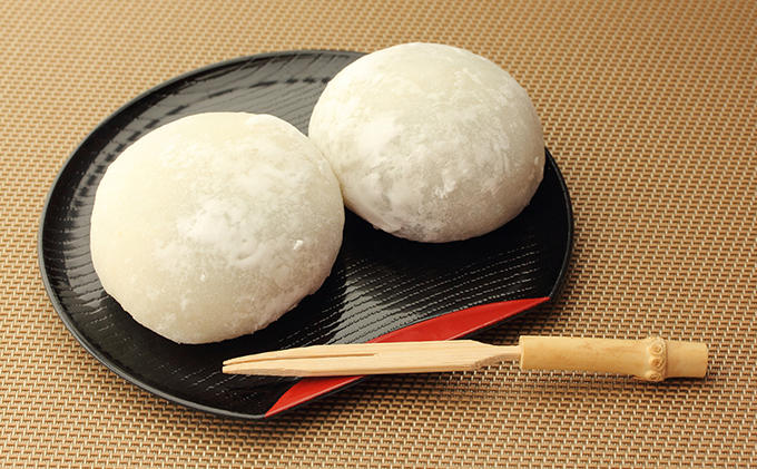 北海道十勝幕別町忠類 純白ゆり根大福 2個入×12パック 和菓子 スイーツ