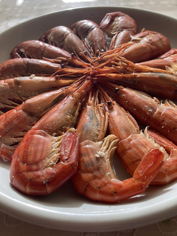 新物 北海縞海老 シマエビ 北海縞えび  国産 500g 40～44尾 しまえび 冷凍 えび エビ ボイル済み Sサイズ 