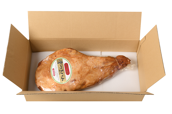 北海道 十勝骨付きハム3.8kg ハム 豚肉 肉 豚 国産 北海道産 北海道産豚 厳選 人気 おすすめ 冷蔵 十勝 池田町 パーティー ギフト 贈答