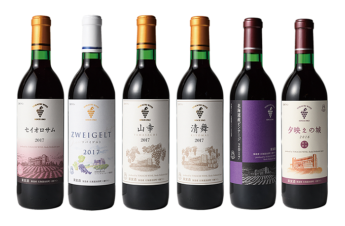 十勝ワイン 赤にこだわったビンテージ6本　北海道ワイン 国産ワイン ヴィンテージ ビンテージ 厳選 人気 受賞