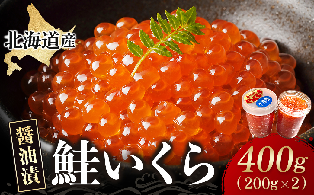 北海道産　いくら400ｇ　国産イクラ　小分け