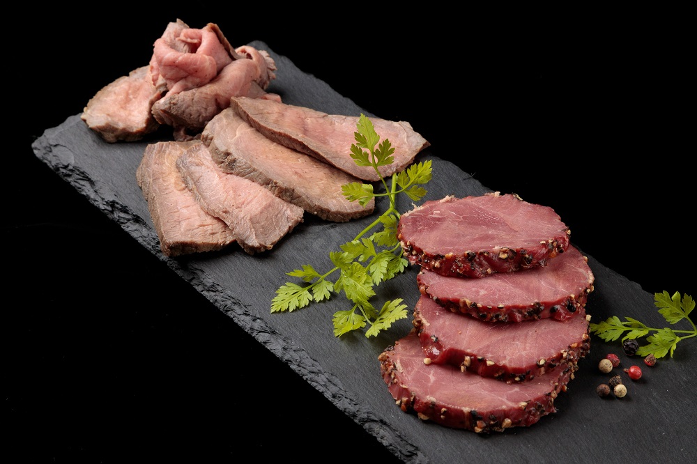 北海道　十勝ローストビーフ&ベーコン5点詰合せ