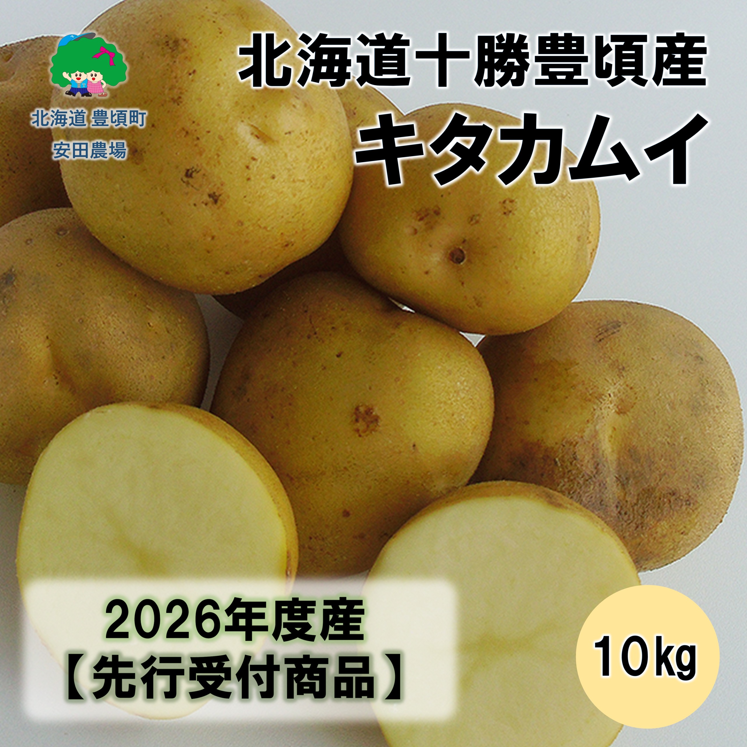 北海道十勝豊頃産キタカムイ約10kg 【2026年秋出荷】（先行受付）［安田農場］