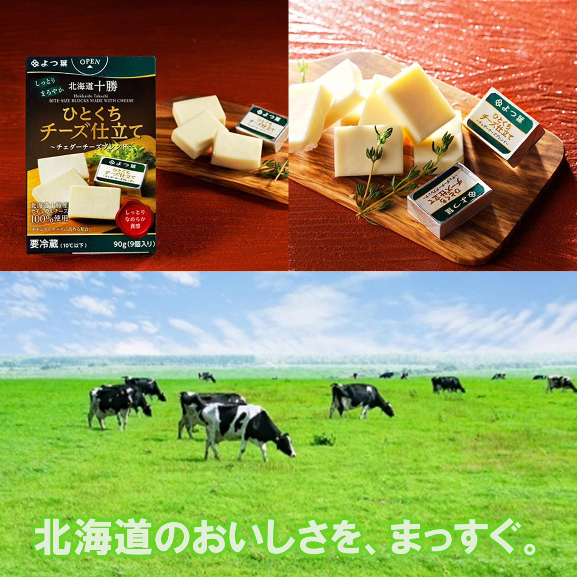 北海道よつ葉 バターとチーズの詰合せＤ[№5891-0715]