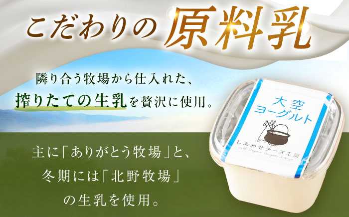 ＼TVで話題／できたて直送「大空 ヨーグルト」 400g×8個《足寄町》【しあわせチーズ工房】ヨーグルト 乳製品 牛乳 乳酸菌 免疫力 美味しい 高評価 おすすめ ギフト 400g 足寄町産 北海道産 道産 あしょろ 北海道 [BEAK002]
